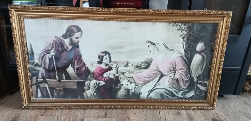 Obrazy święte stan bardzo dobry