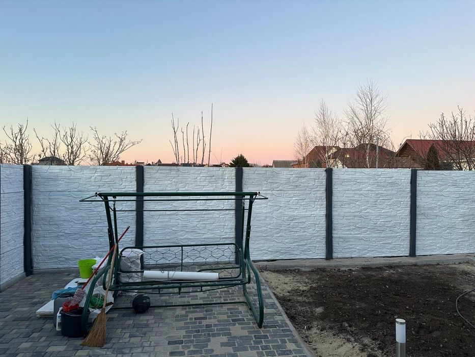 АКЦИЯ‼️Еврозабор / Секционный бетонный забор / Ворота СВОЄ ВИРОБНИЦТВО