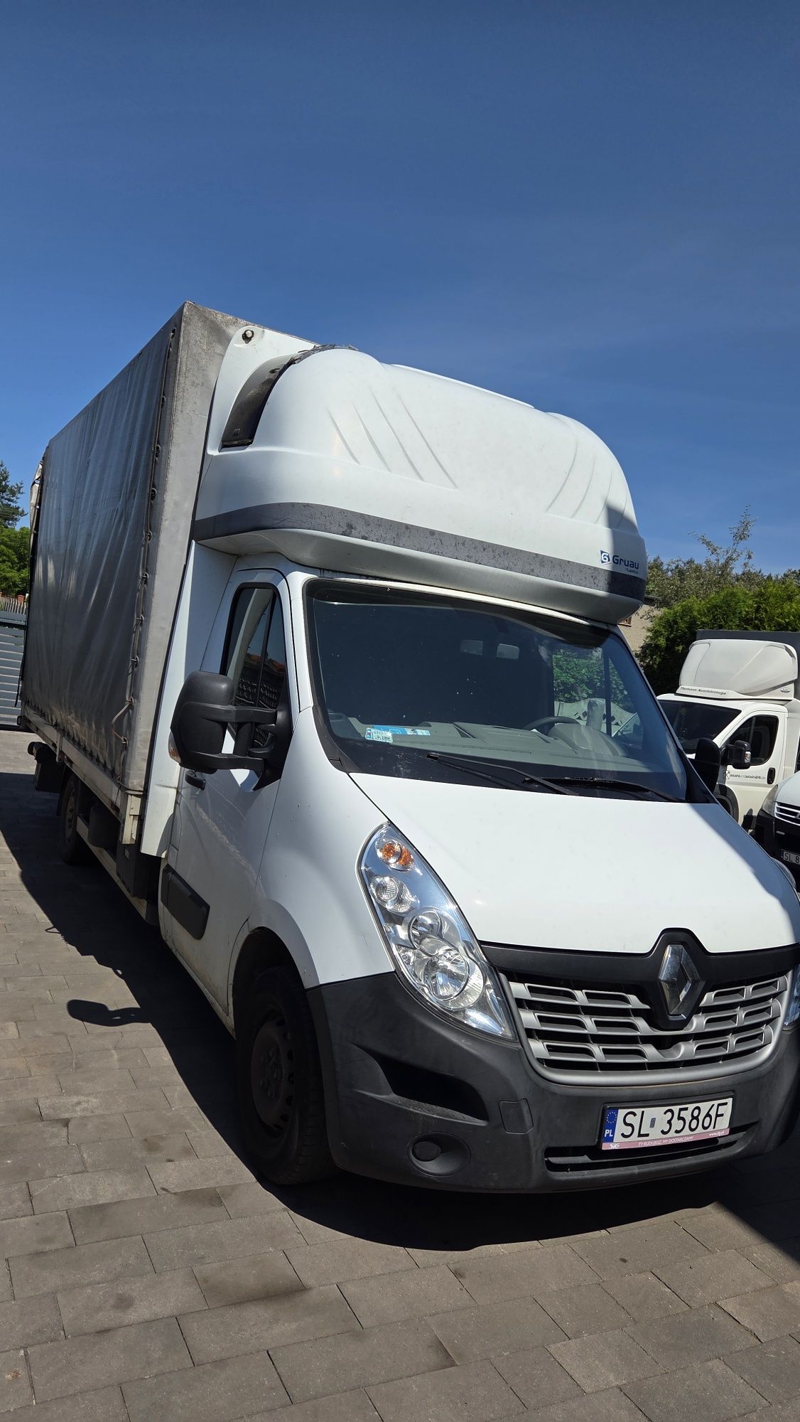 Renault Master 2.3 plandeka winda 2016rok