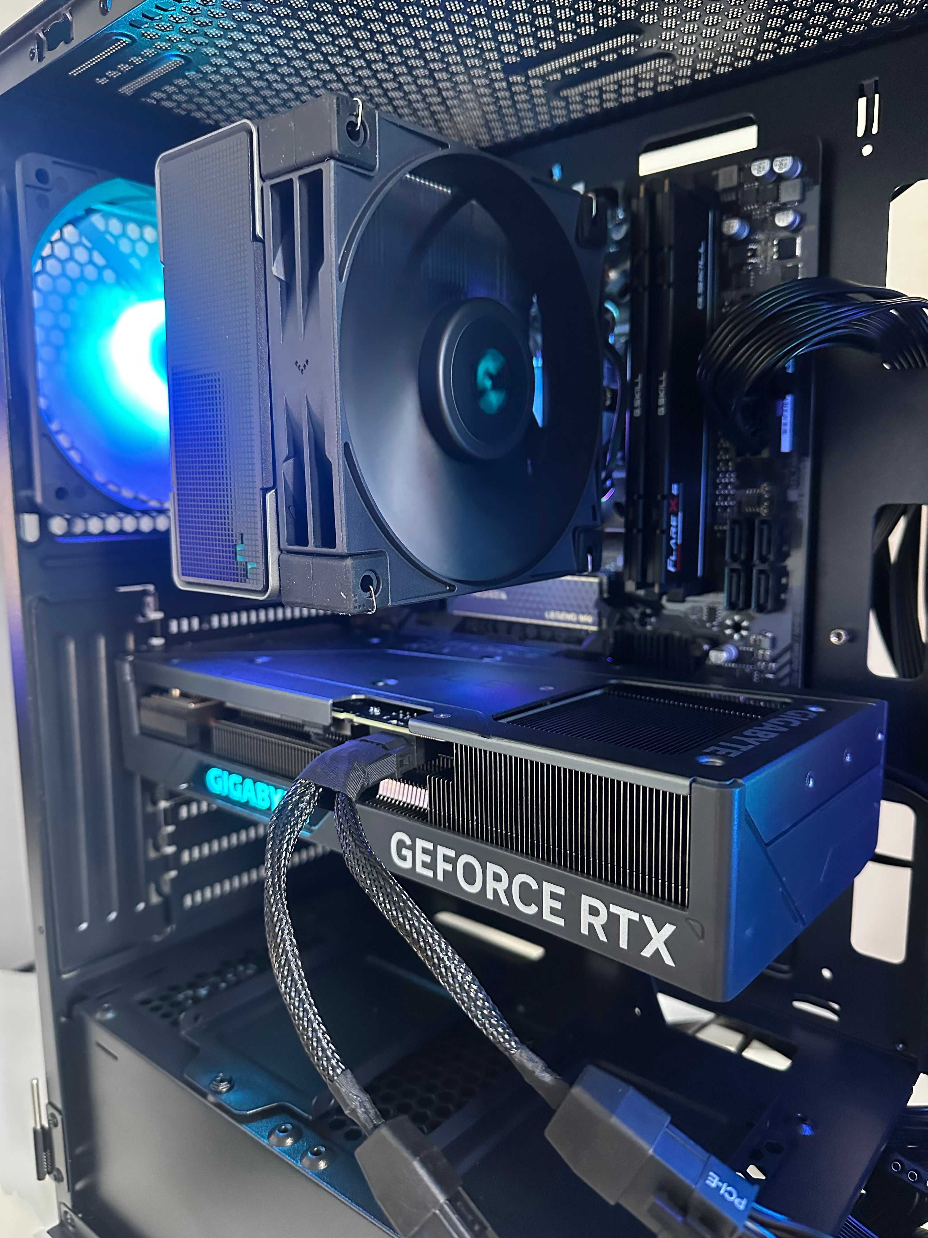 Komputer do gier Ryzen 7500F RTX 5070 1TB 32GB  FV23% Gwarancja 24M