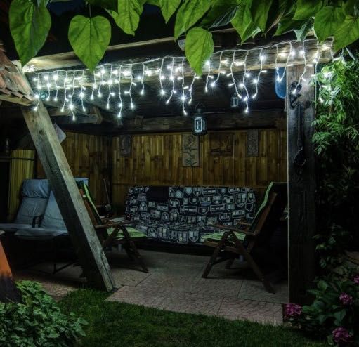 Sople 500LED światełka świąteczne lampki zewnętrzne na dom