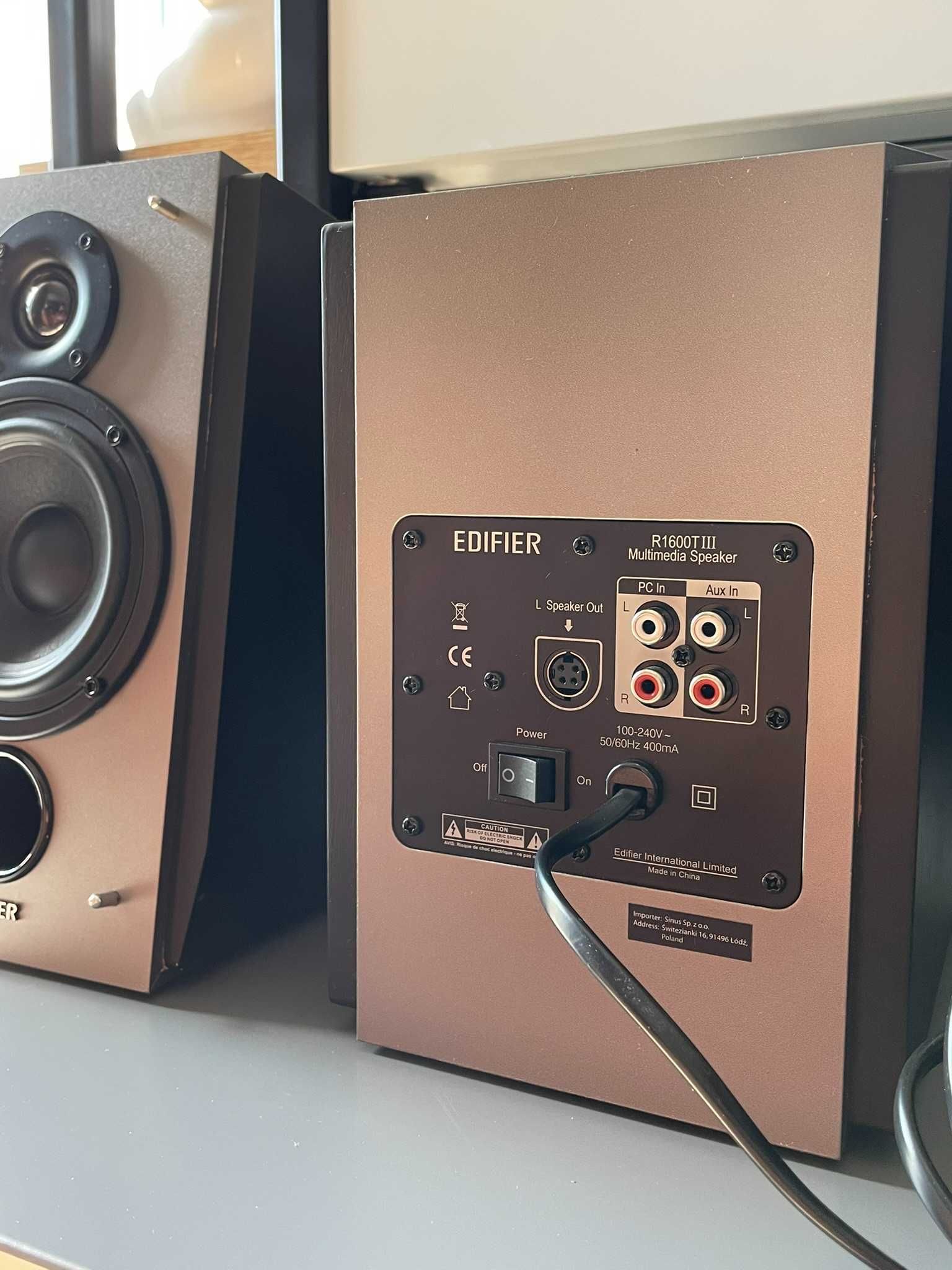 Głośniki Edifier 2.0 R1600TIII pełen zestaw + pilot