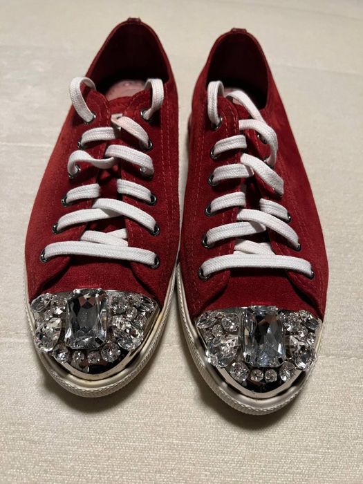 Продам женские кеды Miu Miu 37 размер ОРИГИНАЛ!