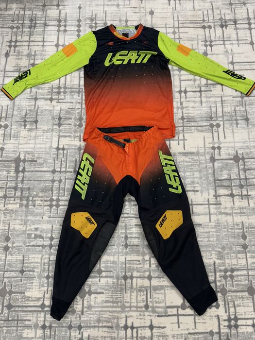 Мотоштани+ джерсі ендуро Leatt 4.5 citrus