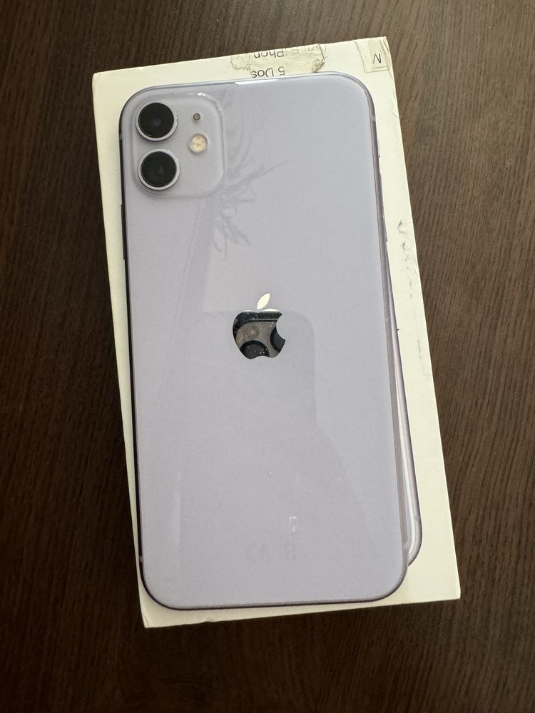 Iphone 11 fioletowy purple 64gb