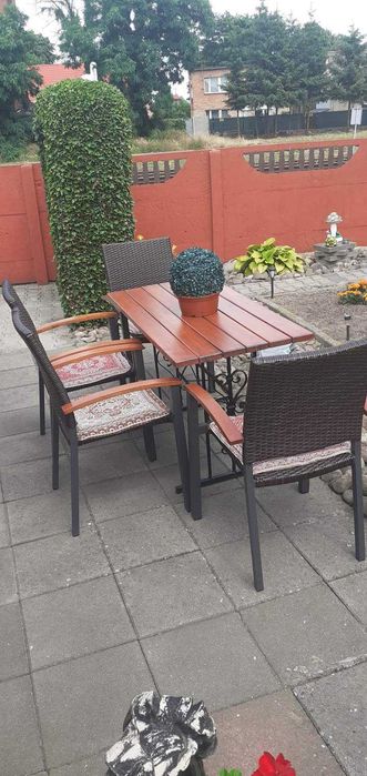 Stół ogrodowy + 4szt.Krzesła