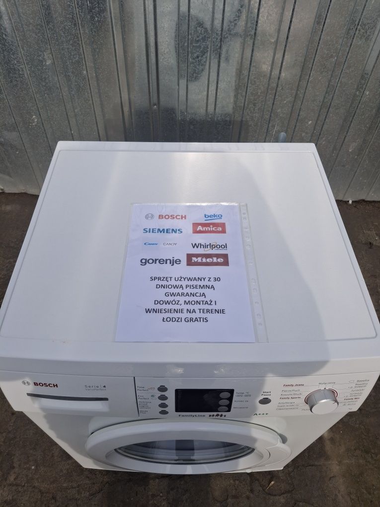 Bosch serie 4 family line  7kg A+++ dowóz gratis i montaż