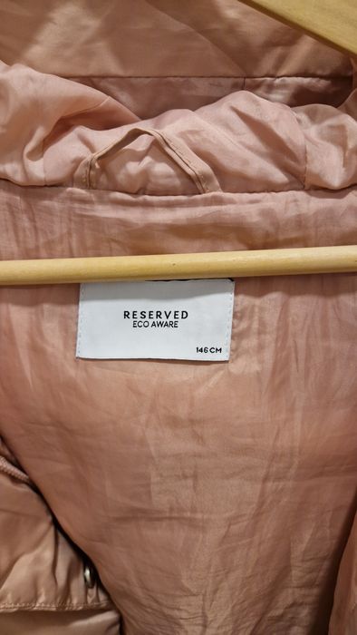Kurtka puchowa Reserved dla dziewczynki 146