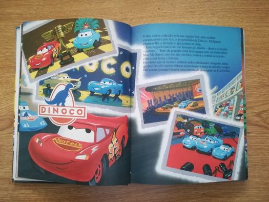 Livro "Carros" da Pixar 112 pág.