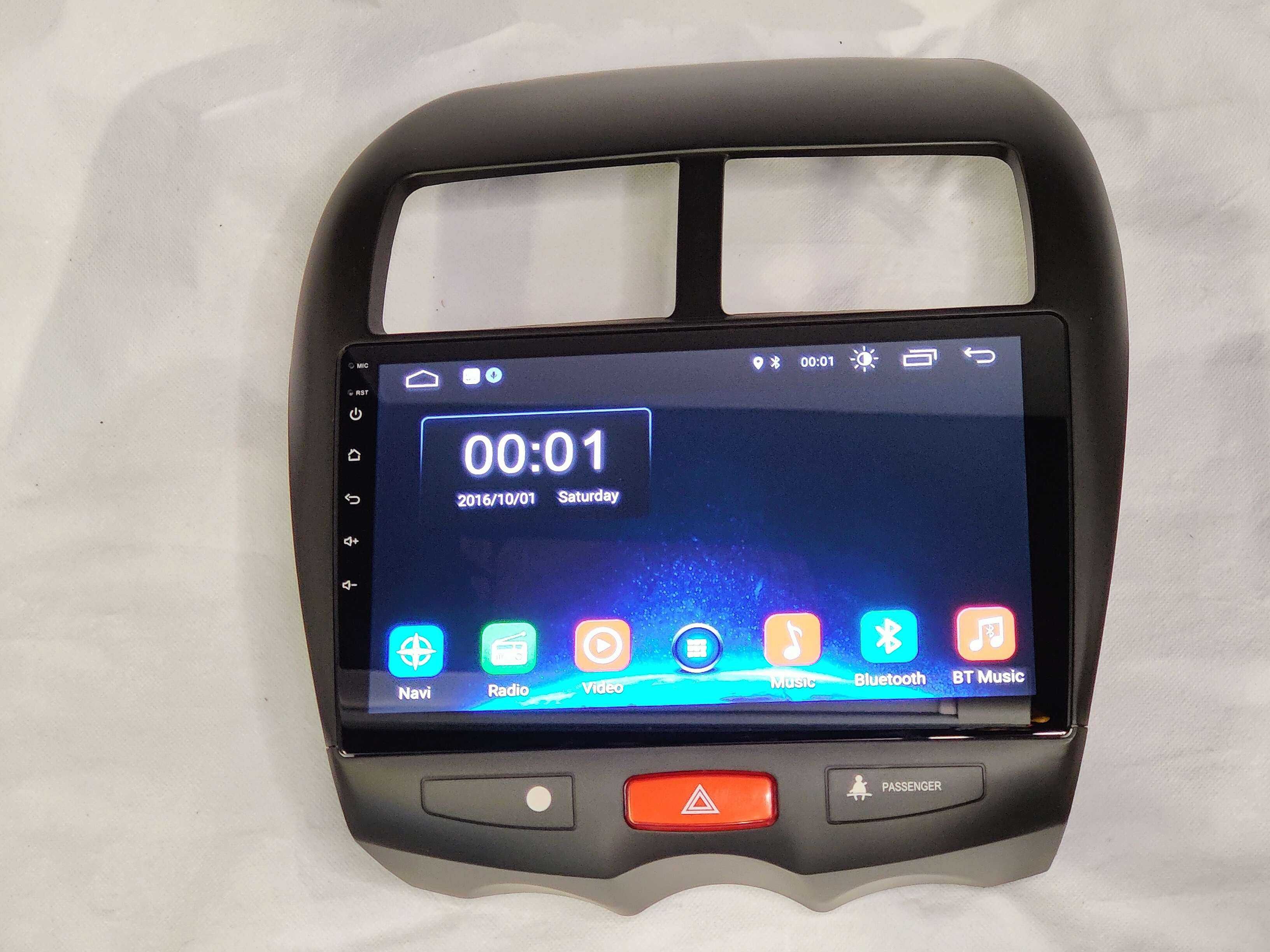 Radio 2 DIN Android para Mitsubishi ASX - Novo Garantia