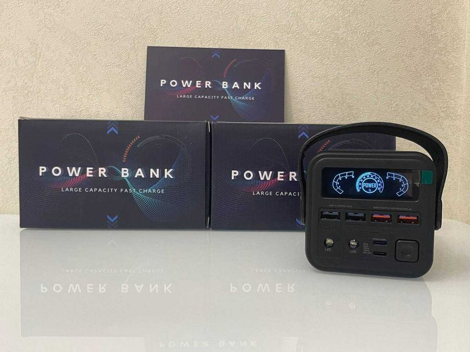 Power Bank O2 Project 60000mAh (222Вт.год) 65 W гарантія повербанк