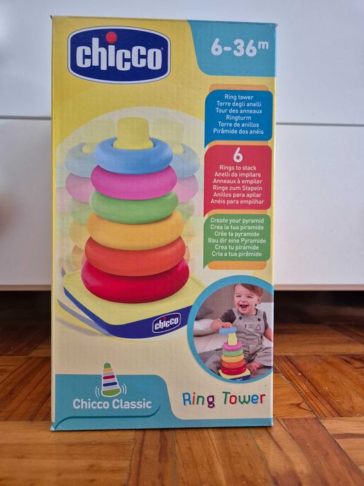 Argolas empilhaveis chicco