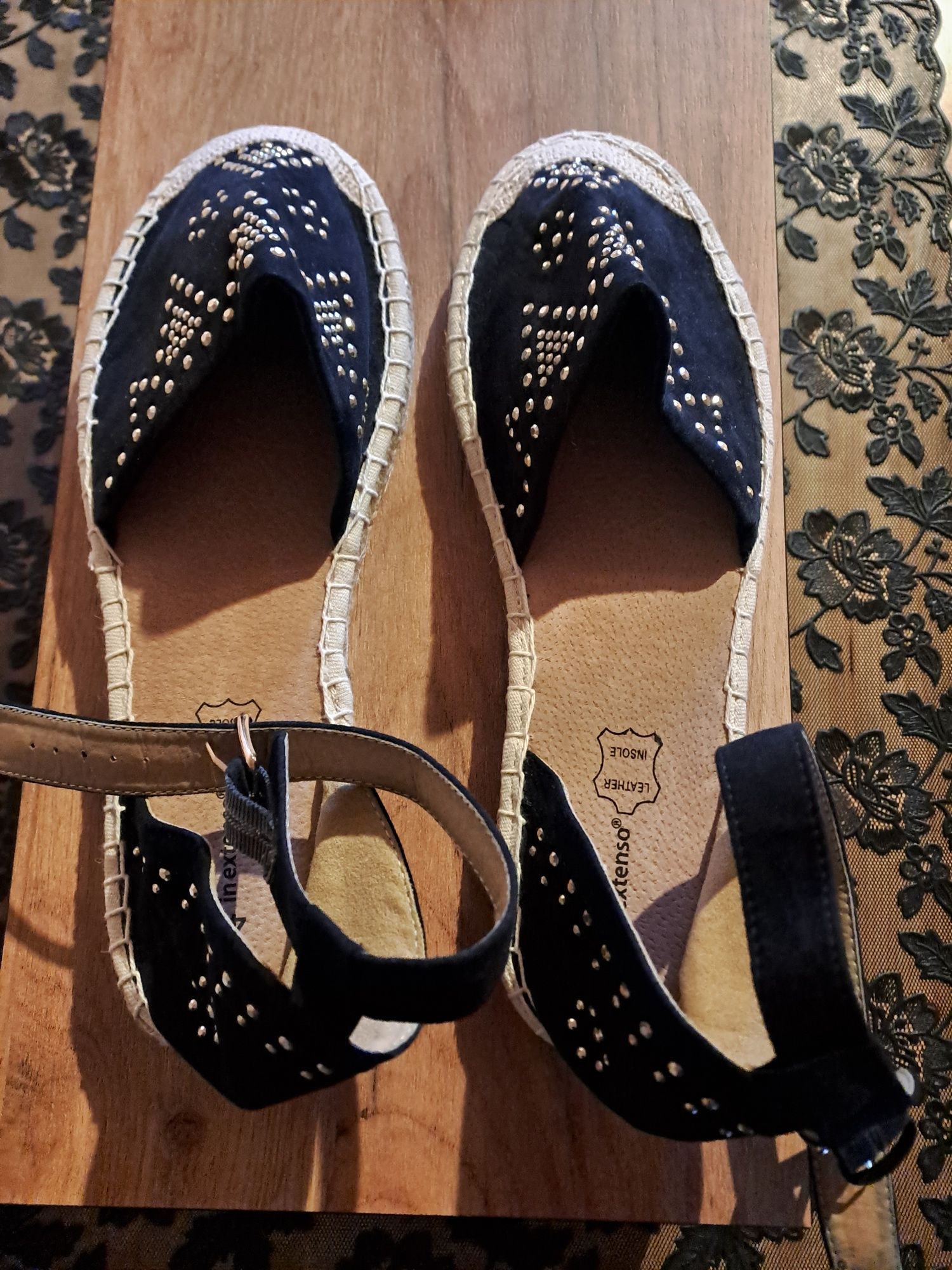 Sandały espadryle płaskie buty 41 nowe