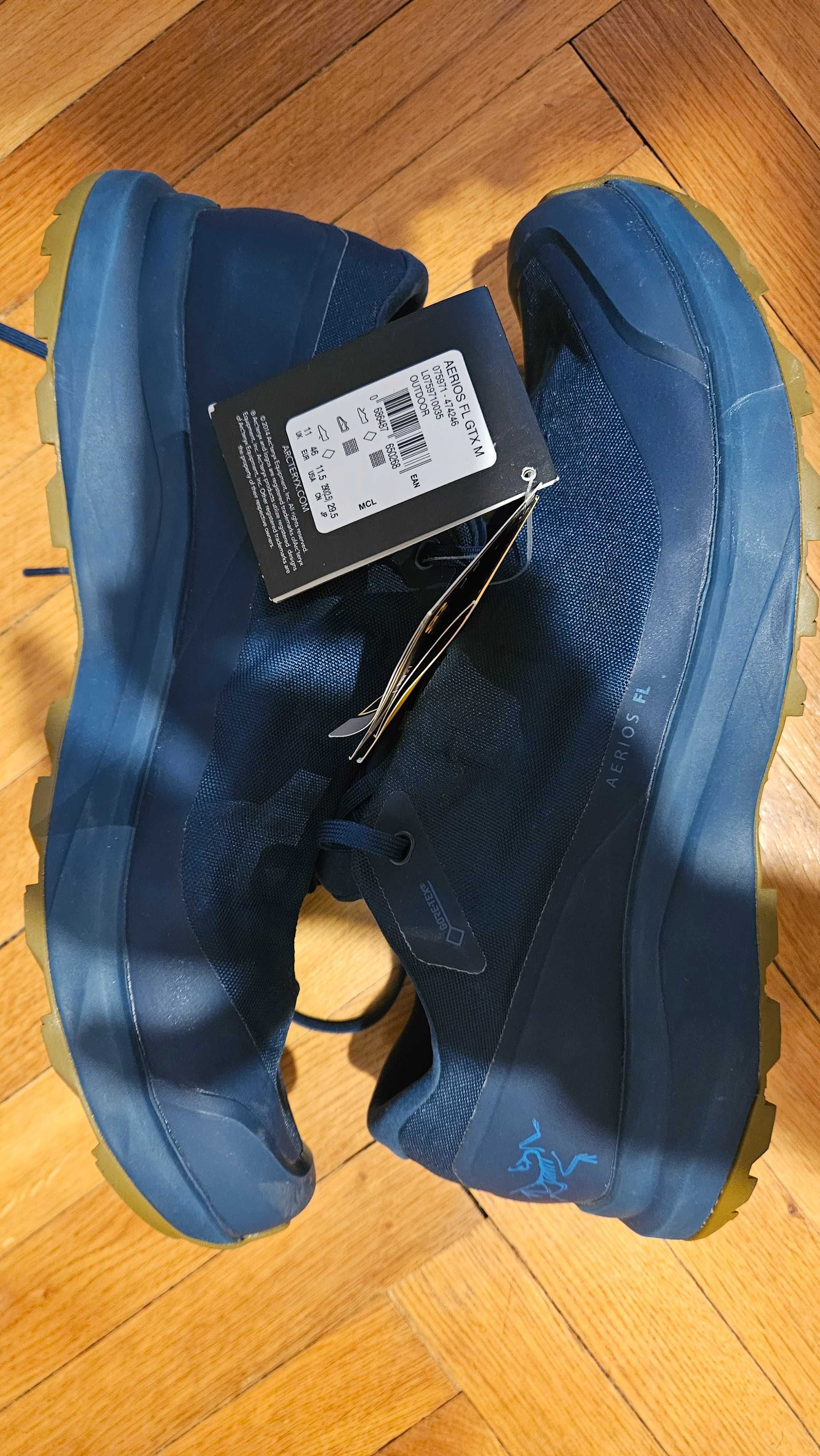 Nowe Arc'teryx Aerios FL Gore Tex 46/295mm buty podejsciowe.