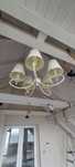 Lampa żyrandol + kinkiety