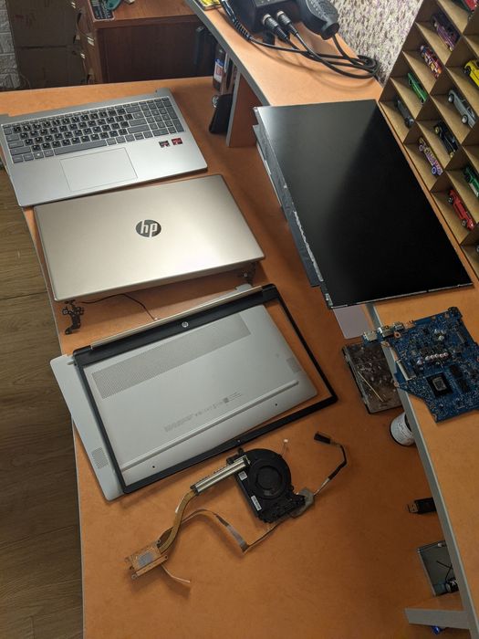 Разборка HP 250 G10/HP 15-fc. Матриця/Топкейс/Кришка/кулер/динаміки