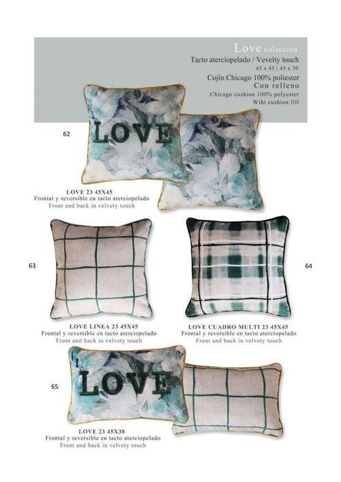 Almofadas decorativas