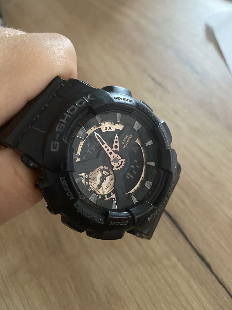 Zegarek męski Casio G-Shock GA-110RG czarny