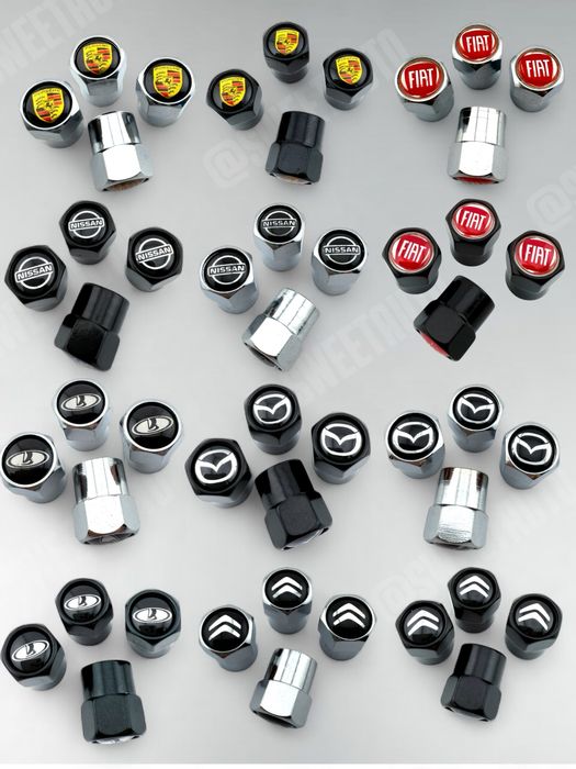 Колпачки на ниппель ковпачки на ніпель з логотипом на авто металеві
