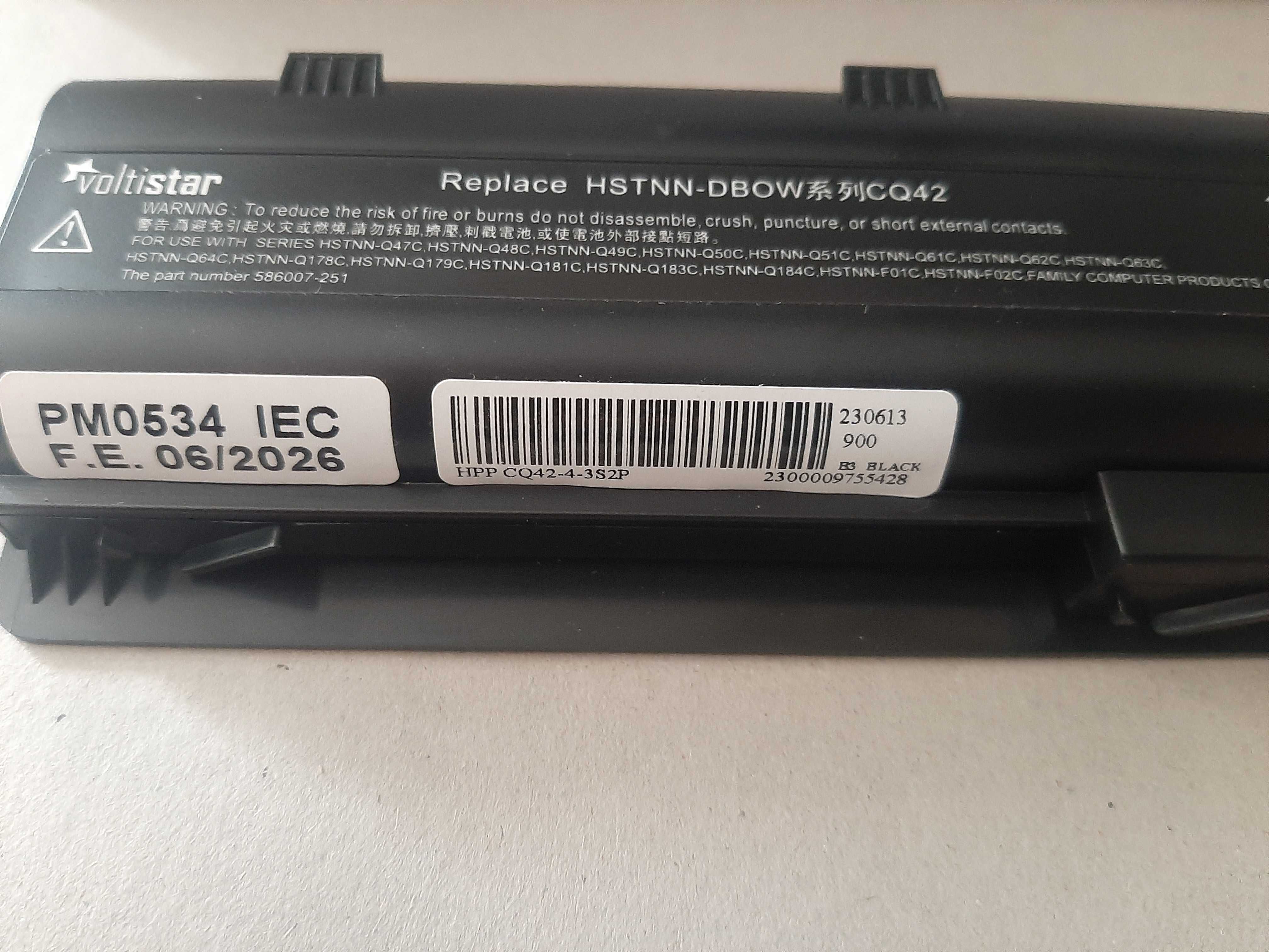 Bateria para portátil HP Compaq