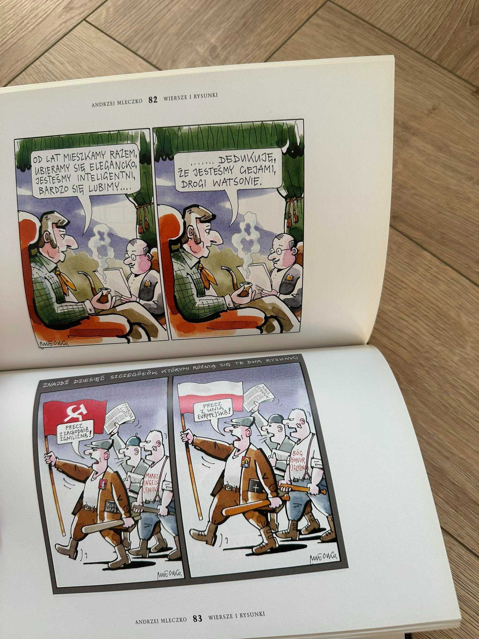 Andrzej Mleczko Wiersze i rysunki JAK NOWA
