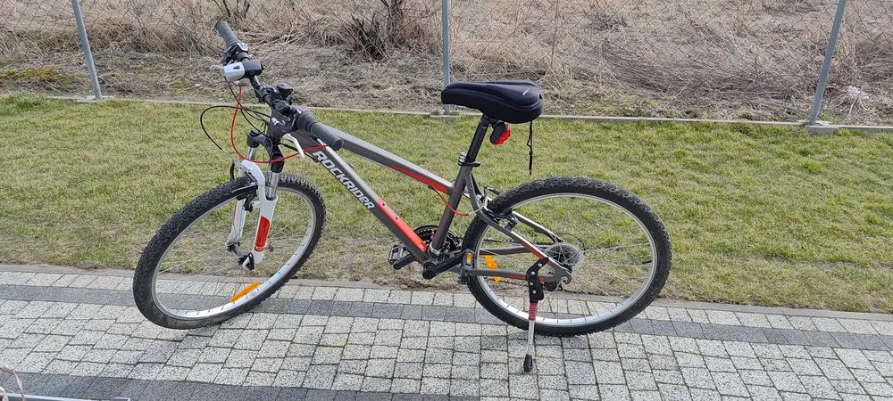 Rower młodzieżowy Btwin rockrider 5.1  rama xs, z dodatkami