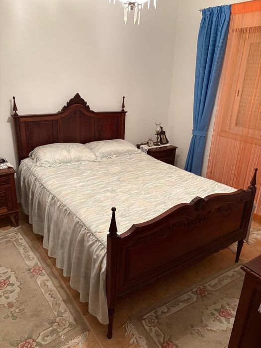 Cama de casal Vintage