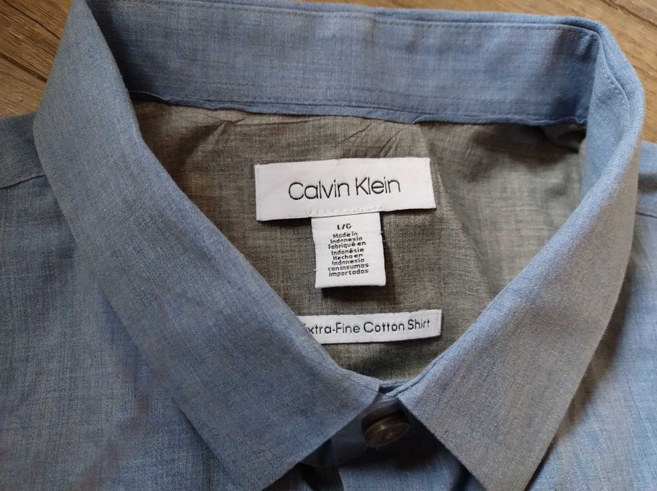 Nowe eleganckie koszule męskie L Calvin Klein