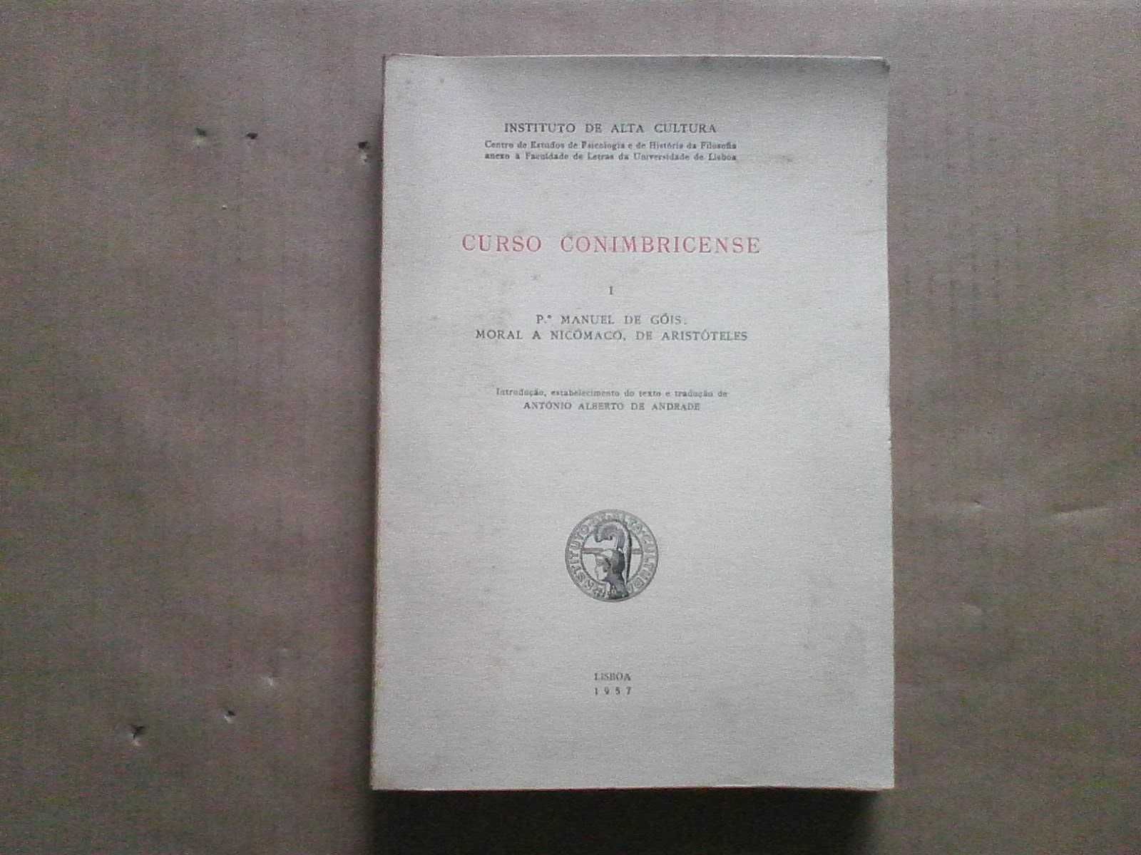 Curso Conimbricense: Moral a Nicómaco, de Aristóteles