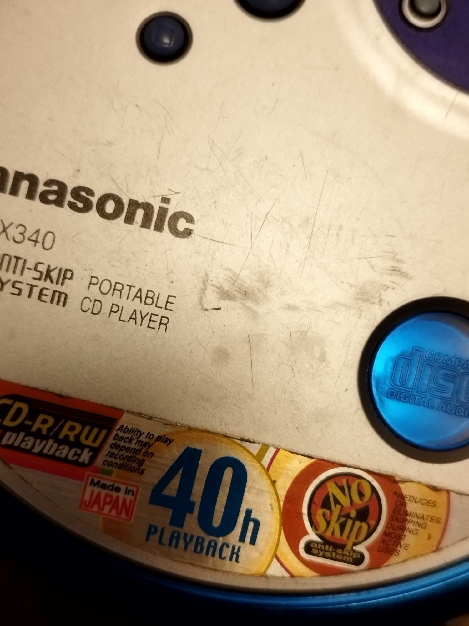 Discman Panasonic SL-LX340