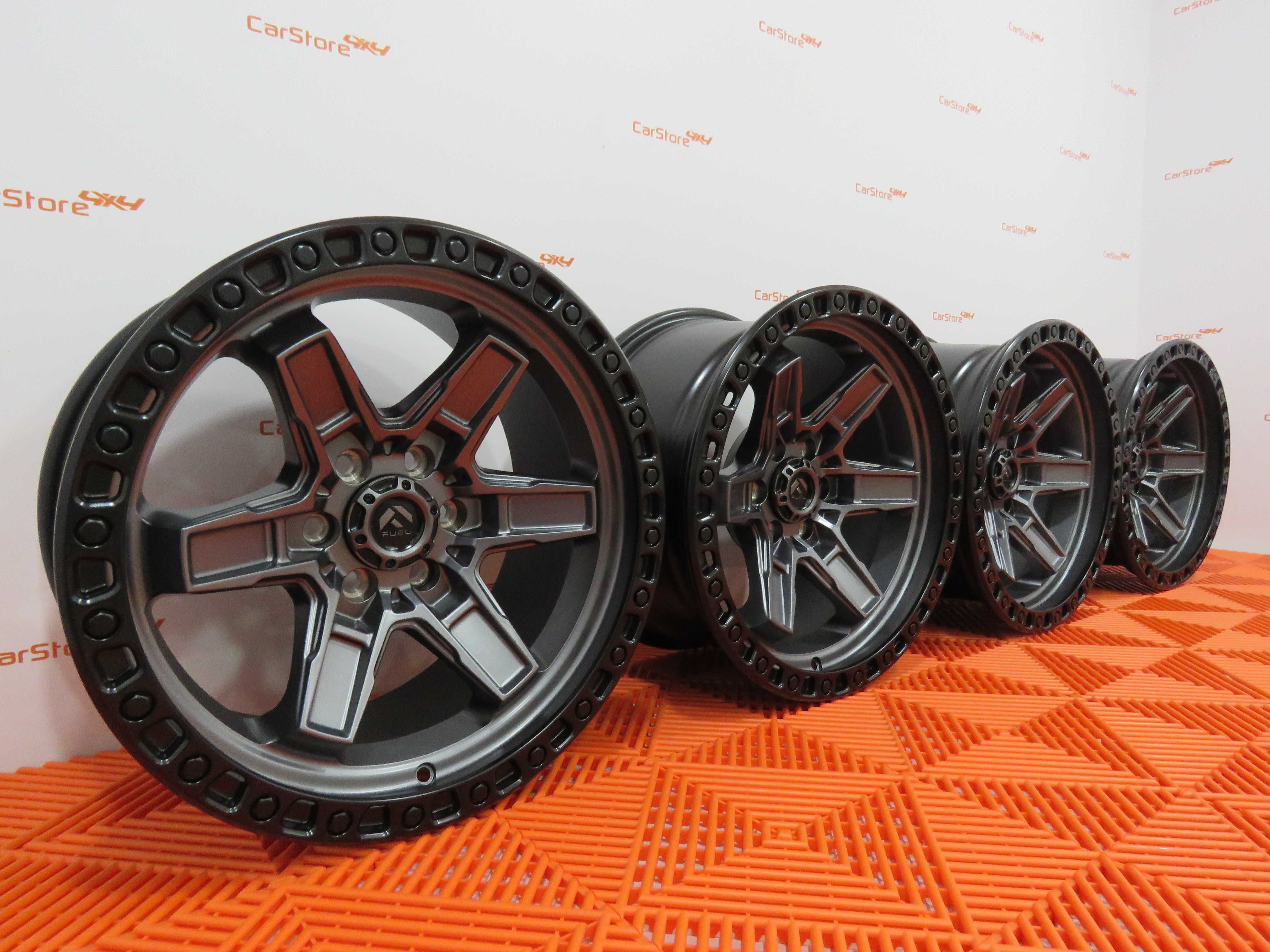 Jantes Fuel Kicker 17 x 9 et +12 6x114.3 Look Beadlock
