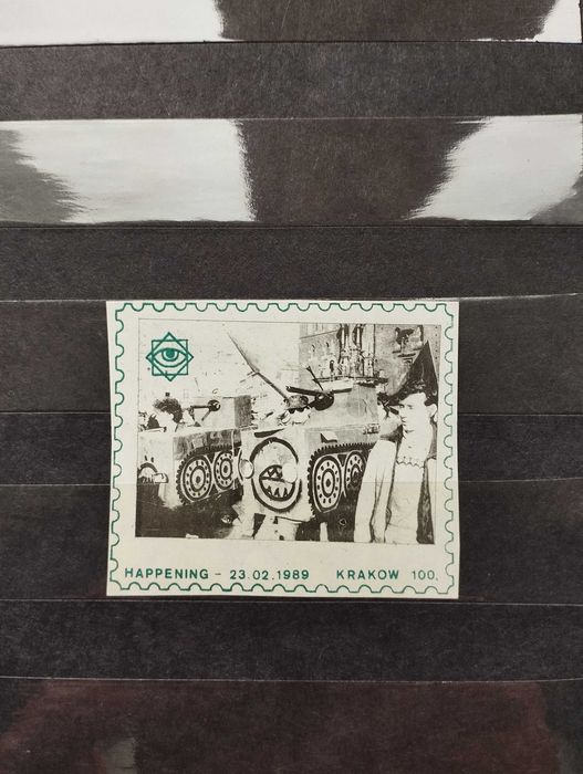 Znaczki Poczta Solidarność ,,Happening 23/24.02.1989 Kraków''