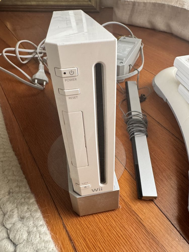 Wii + plataforma+ jogos