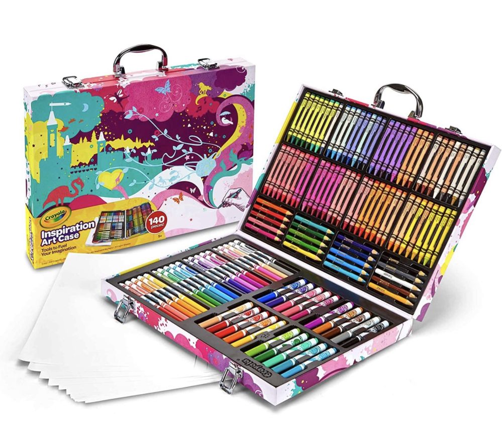 Crayola Inspiration Art Case для творчості Крайола валіза 140шт