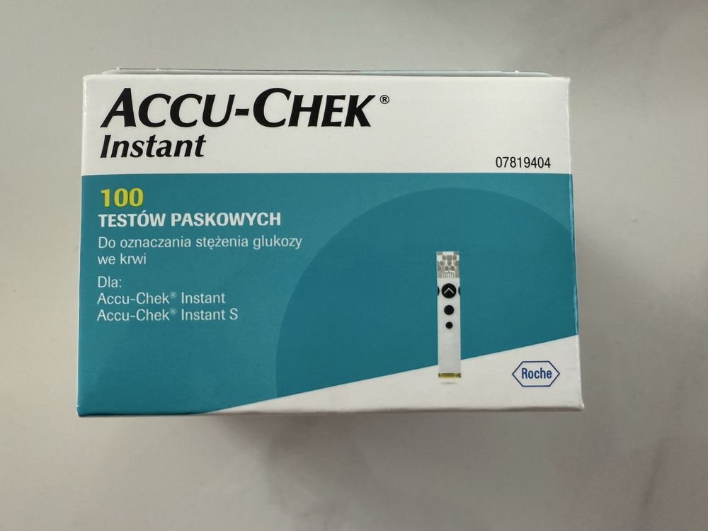 Accu-Chek instant 100 paskow testowych