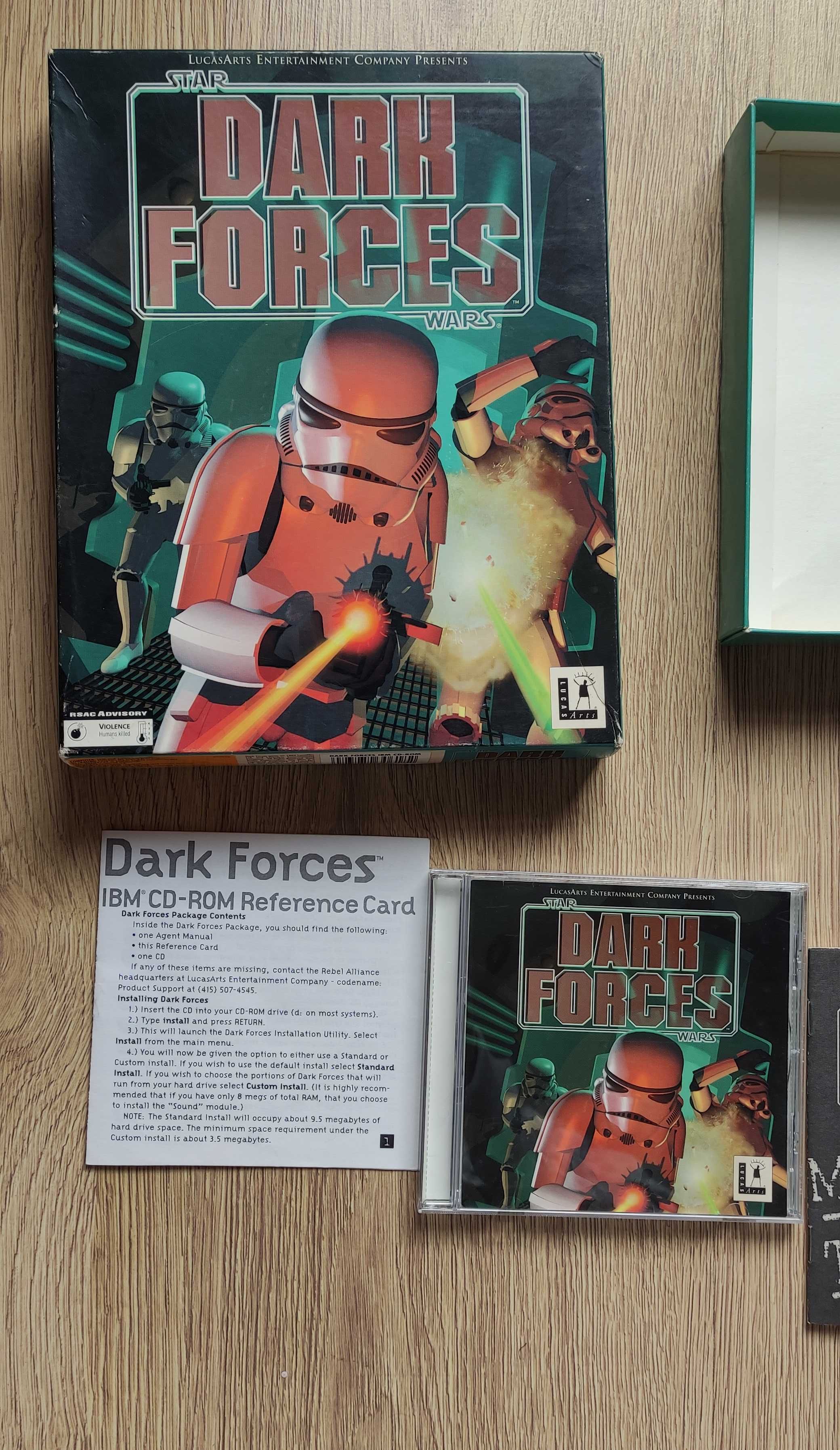 Star Wars Dark Forces BIG BOX PC