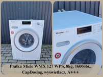 Pralka Miele WMX 127 WPS, 8kg, 1600obr., CapDosing, wyświetlacz, A+++