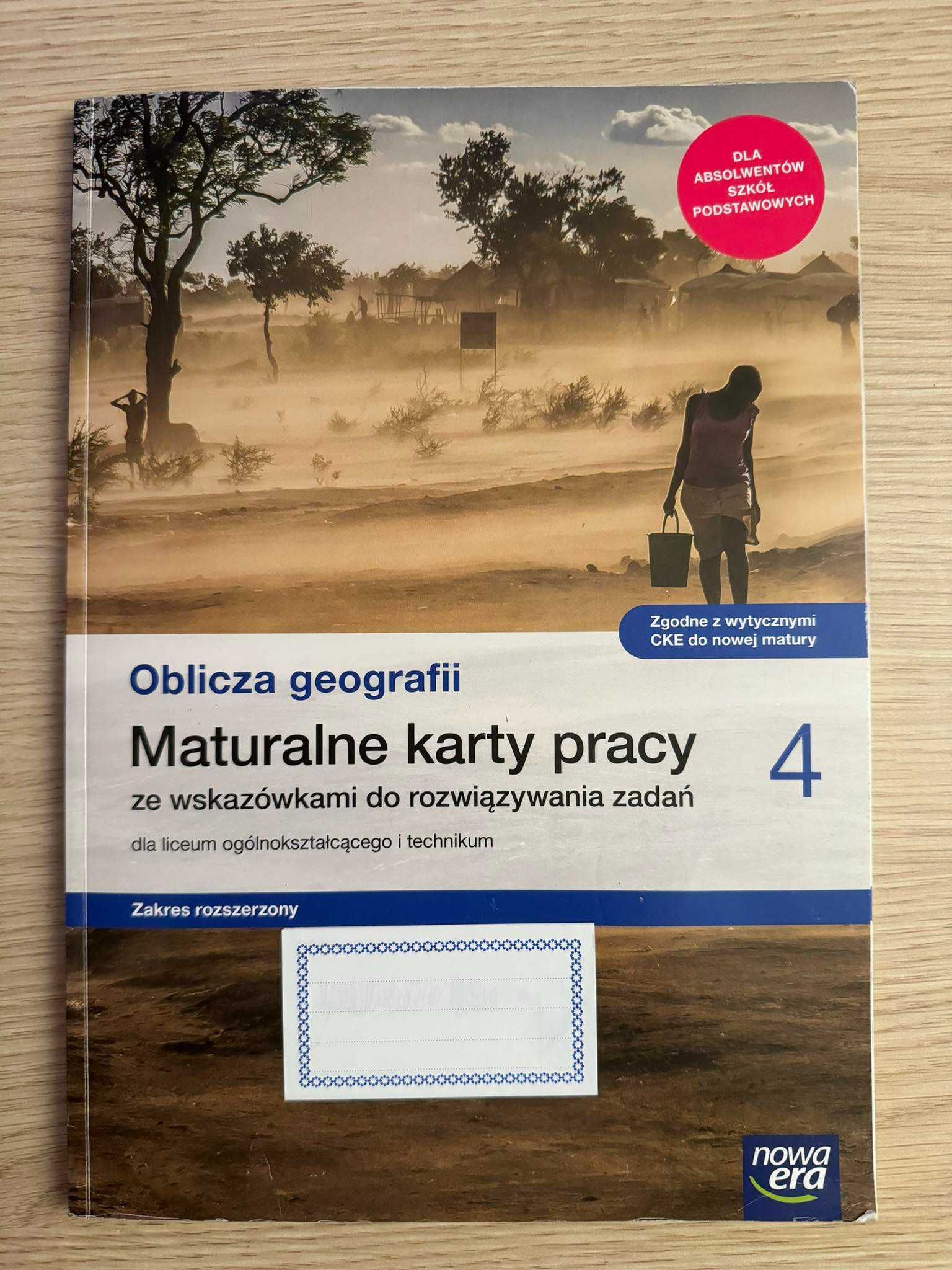 Oblicza geografii Maturalne karty pracy 4