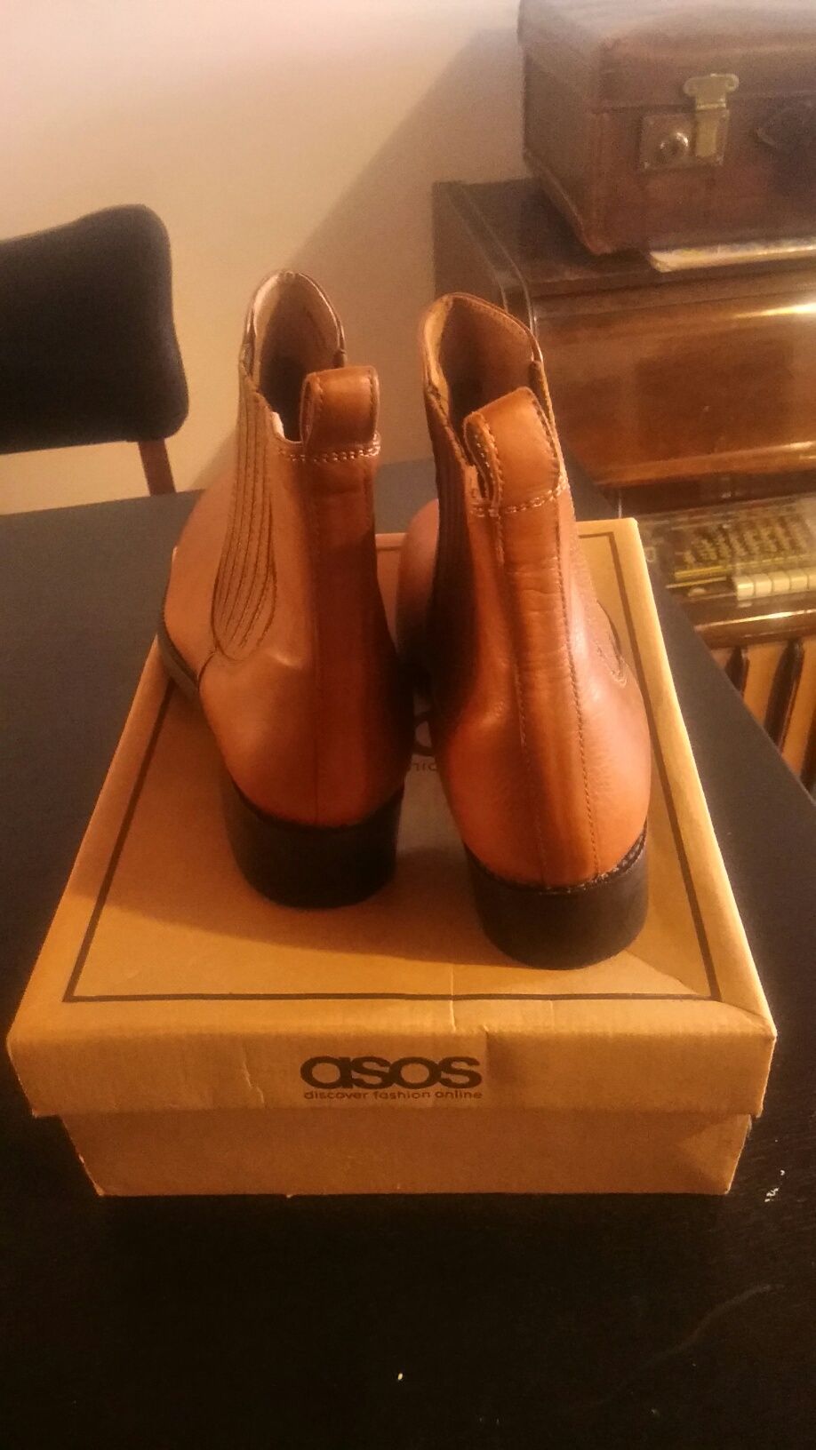 Botas ASOS em pele