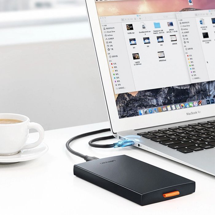 Ugreen kieszeń obudowa dysku SSD / HDD 2.5" USB 3.0 SATA czarna