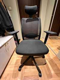 Nowoczesny Fotel biurowy ANG, czarny