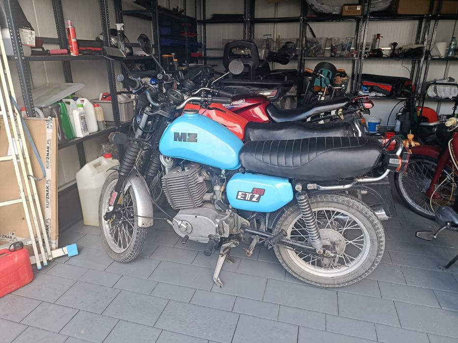 MZ ETZ 150 z silnikiem 250