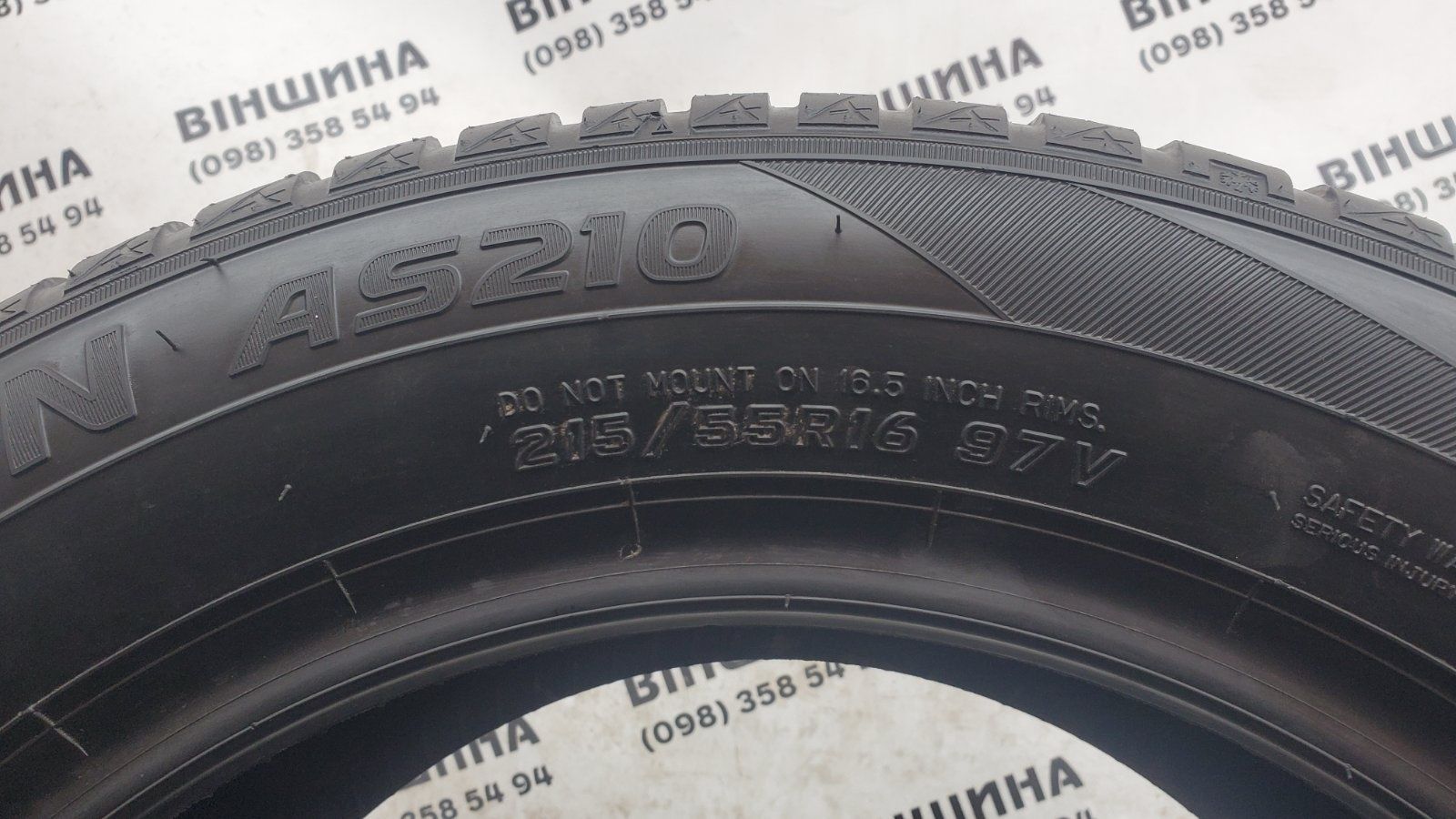 Шина 215/55 R 16 Falken Euroall Season. Одне нове колесо. Розпаровка.