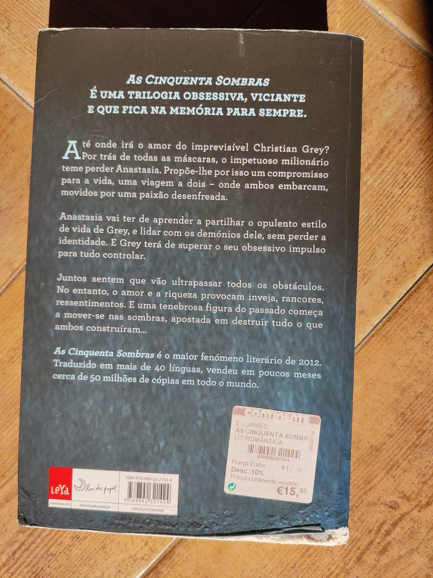 Livro: As Cinquenta Sombras Livre de E. L. James