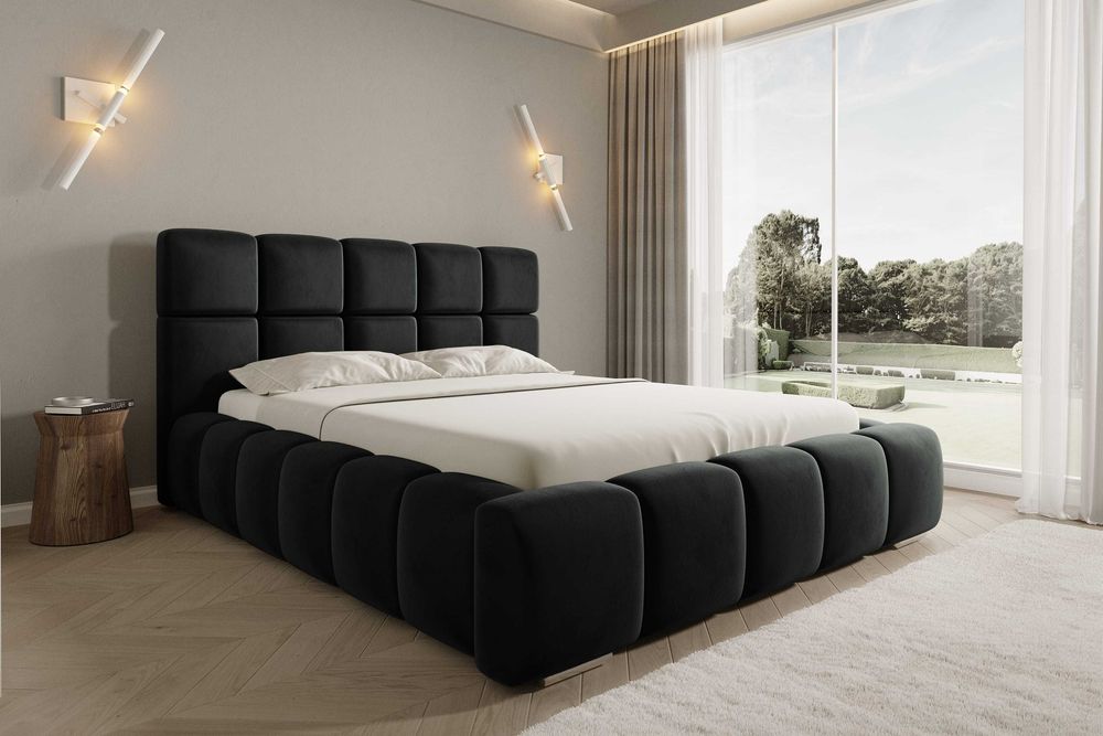 Nowoczesne Łóżko ASTI – Nowe, Wygodne, Gruba Pianka! - od Producenta