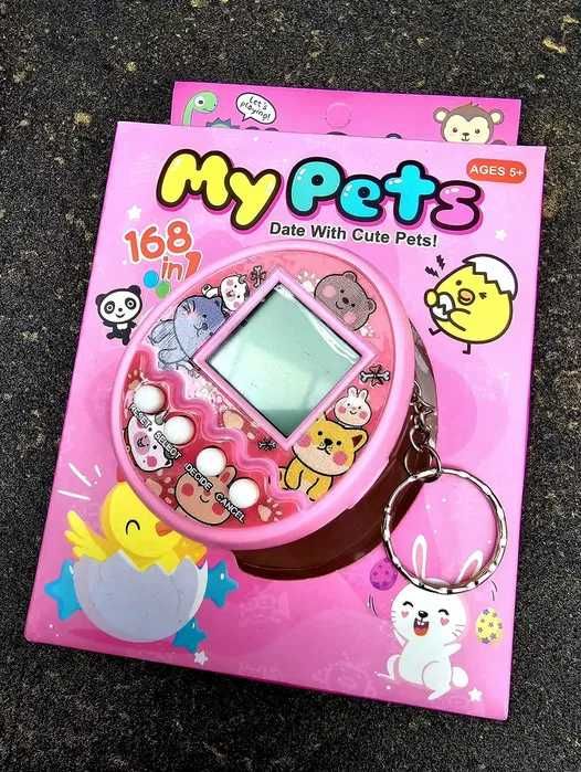 Urocza gra gierka dla dziewczynki _ różowe tamagotchi