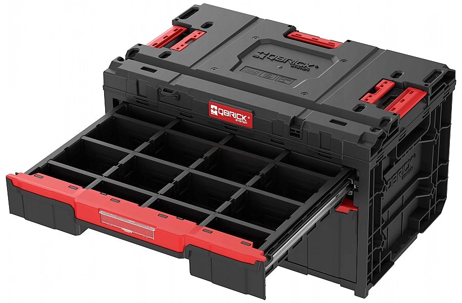 Skrzynka Narzędziowa Z 2 Szufladami Qbrick Pro Drawer 2 Plus Toolbox 2