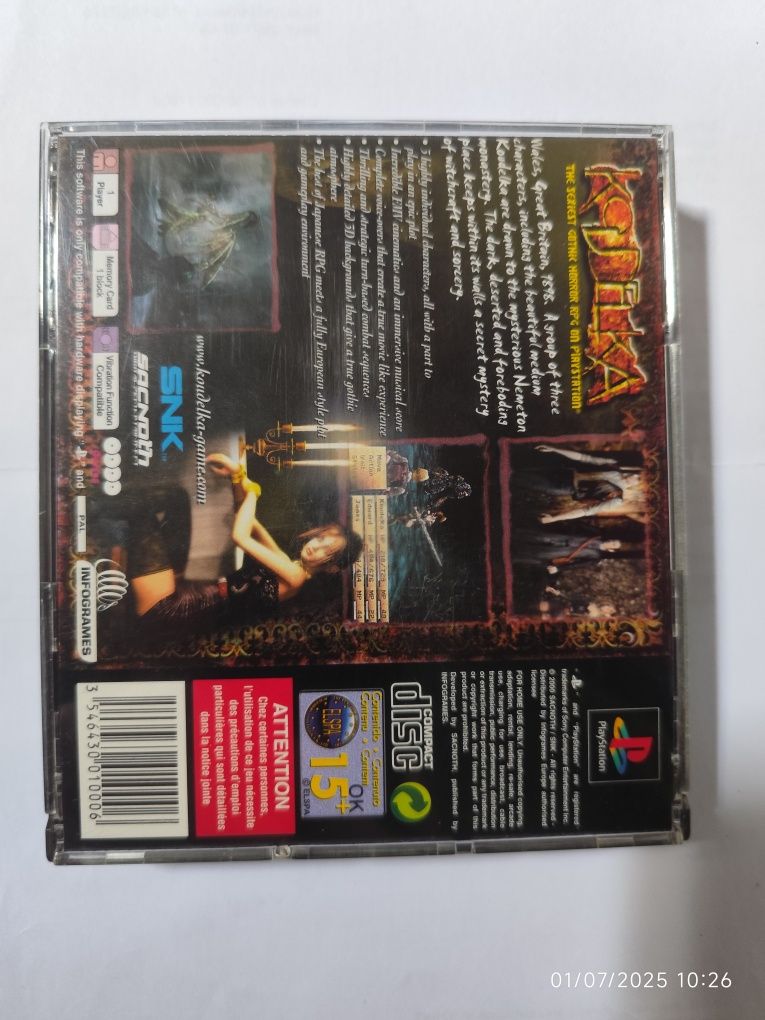 Koudelka Ps1 black box
