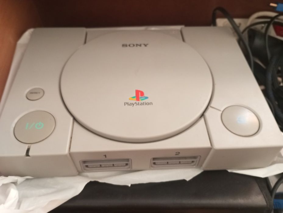 PS1 + 11 jogos + comando