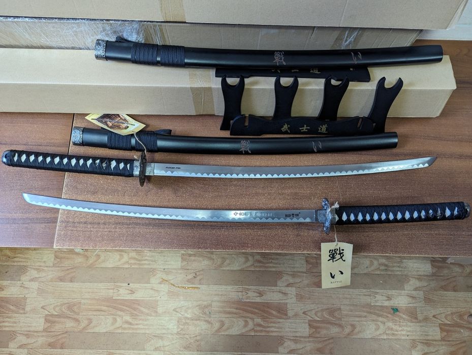 Самурайський меч Grand Way 13964 (Katana) Бусидо З Підставкою!! Катана